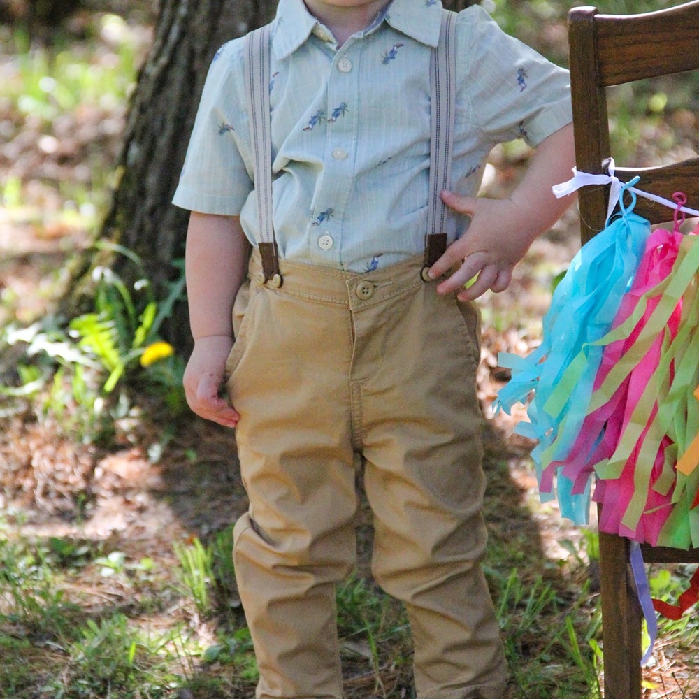 OshKosh Suspender Shirt/Pant Outfit